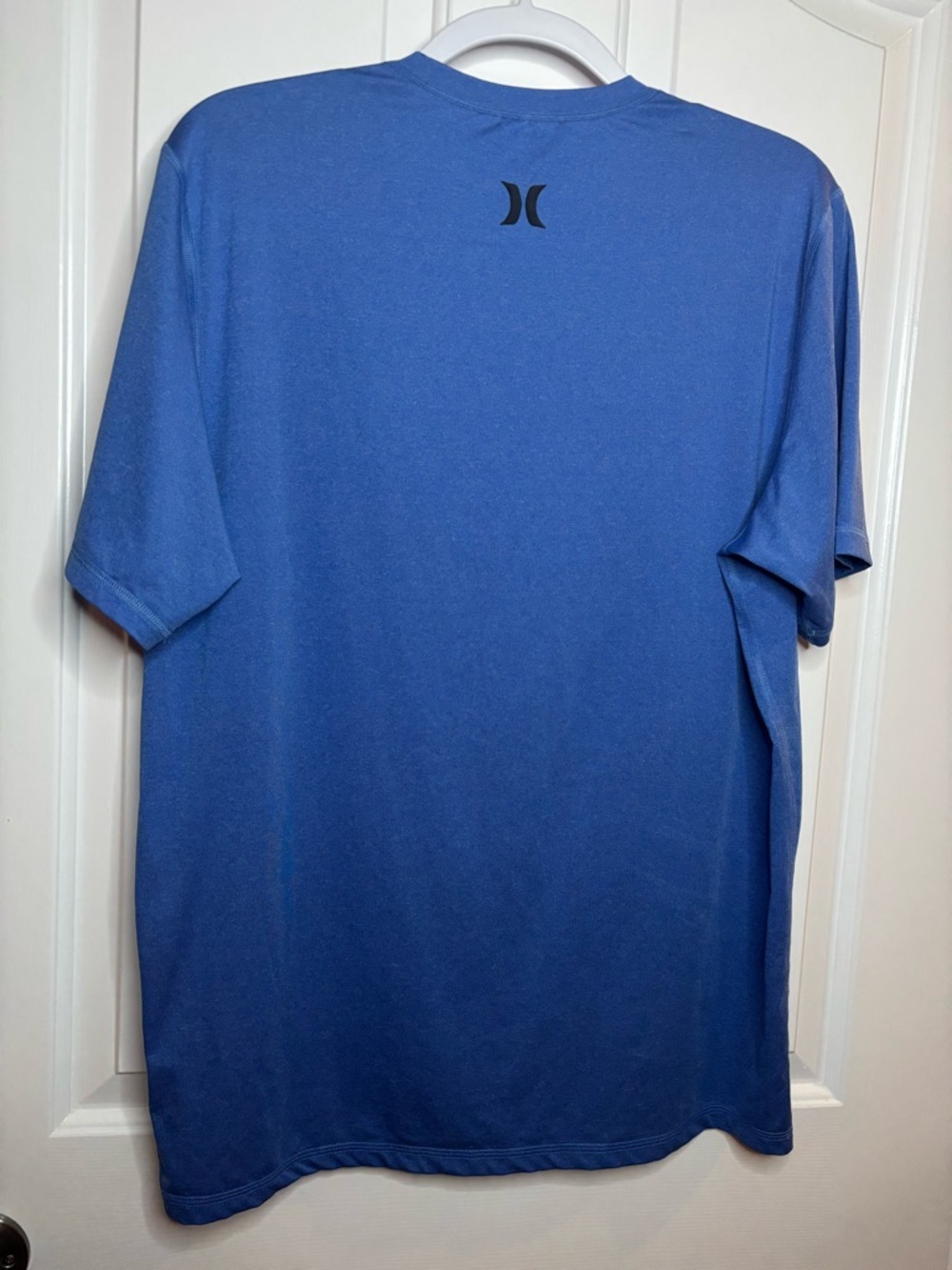 EUC Hurley Men's Blue Swim/Performance Crew Neck Shirt UPF 50+ Size L - Picture 6 of 7
